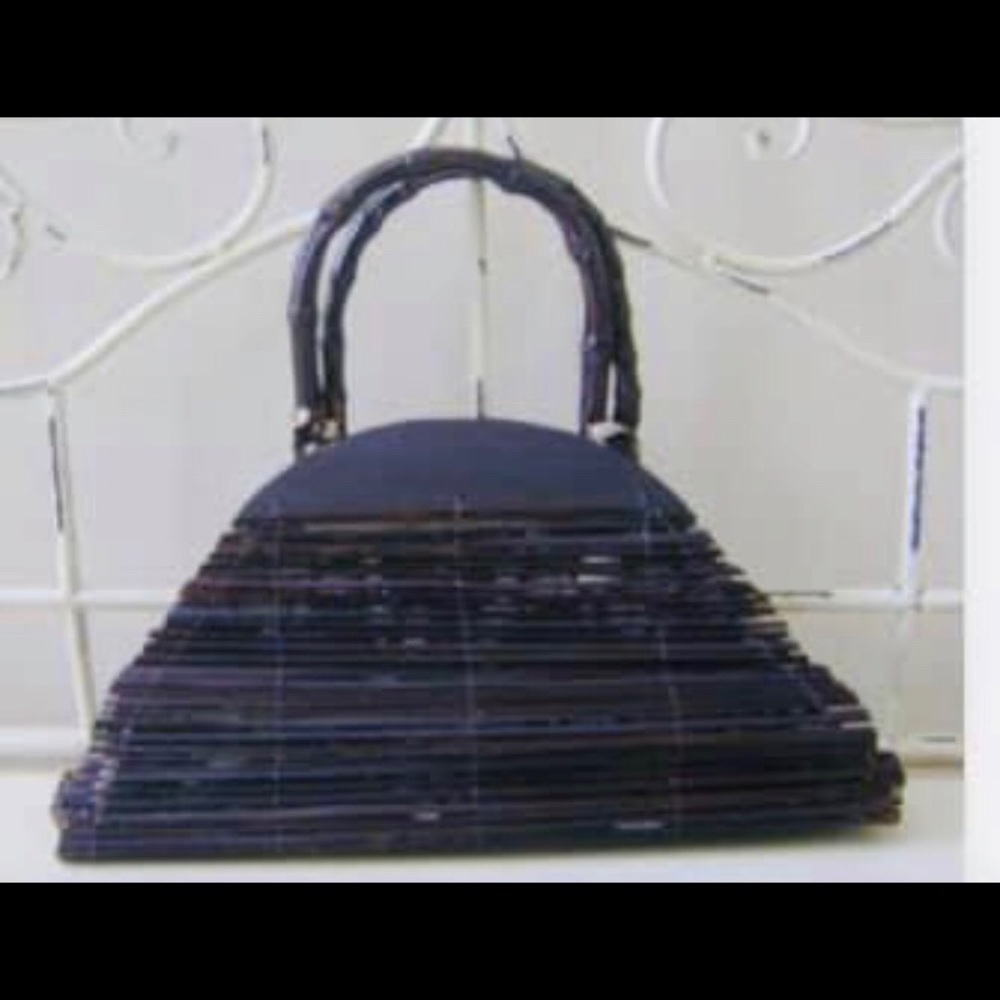 🌴Brown Bamboo Handbag